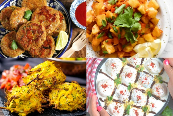 vegetarian Indian starters