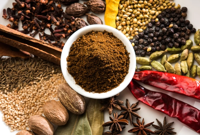 Indian spices list