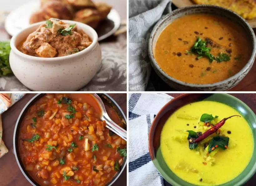 list of Indian curry dishes