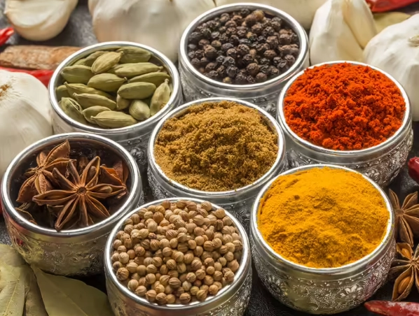 5 main Indian spices