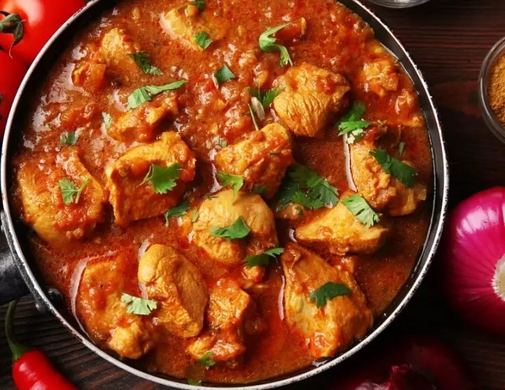 authentic chicken curry