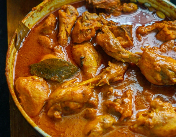 chicken curry for dinner