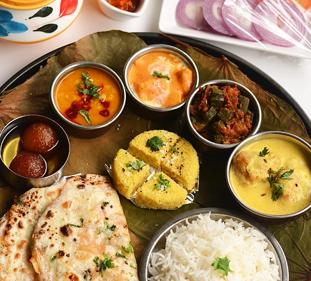 healthy work lunch Indian