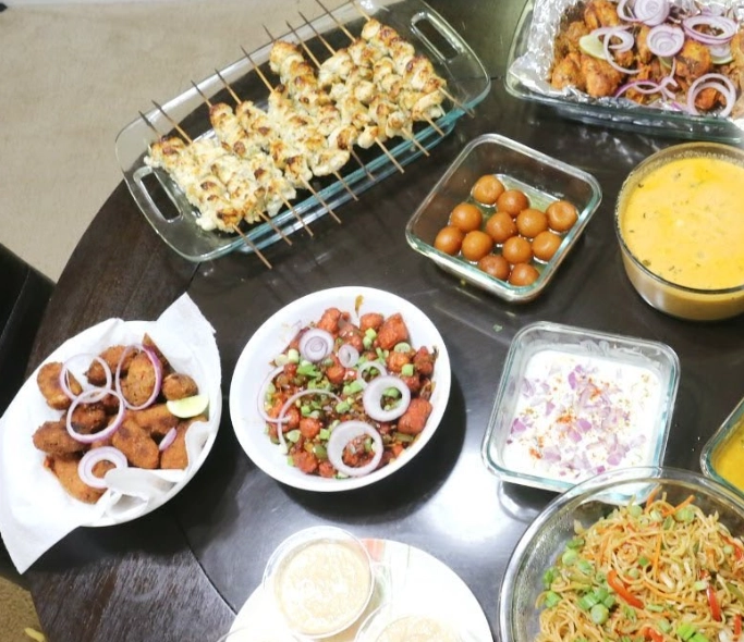 South Indian vegetarian feast South Indian vegetarian feast