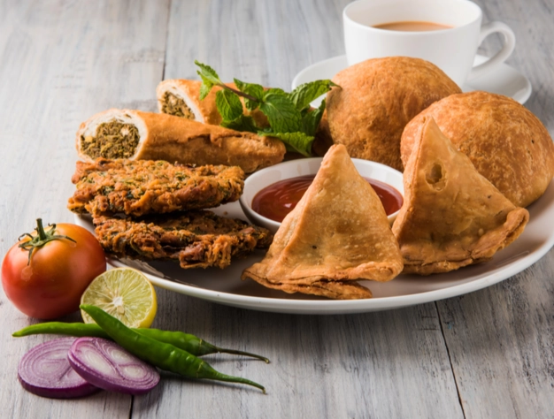 Indian snacks for guests