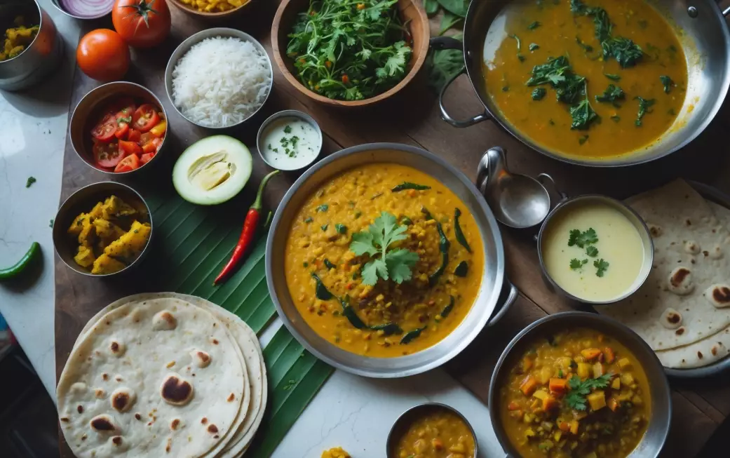 Indian family meals