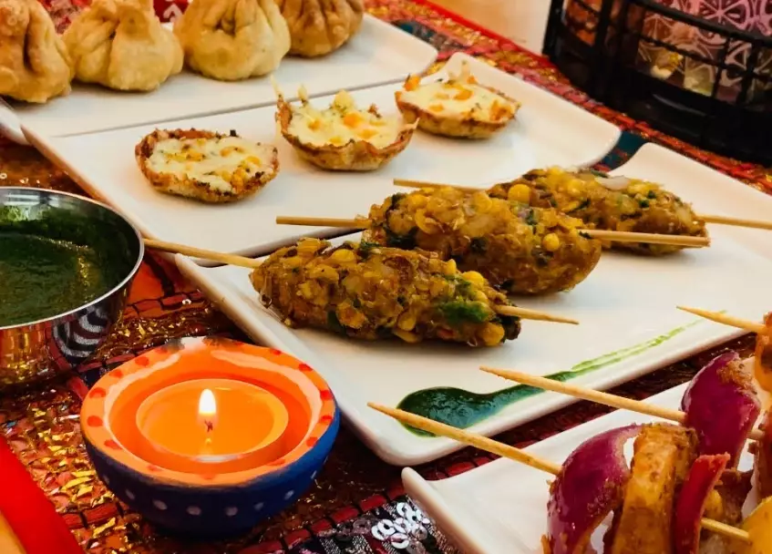 vegetarian Indian appetizers
