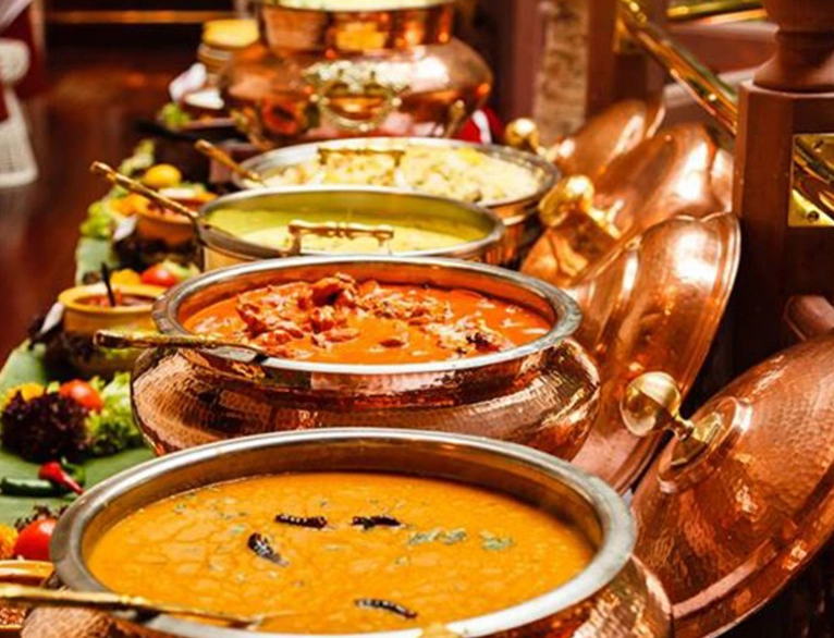 Indian party food buffet Indian party food buffet