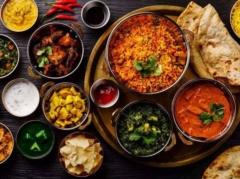 Indian restaurant style curry