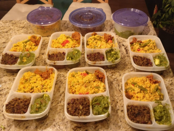 Indian meal prep