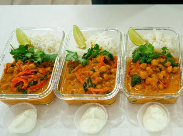 healthy Indian meal prep
