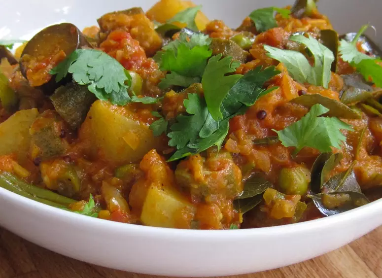 traditional indian vegetarian food