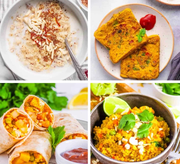 healthy indian breakfast