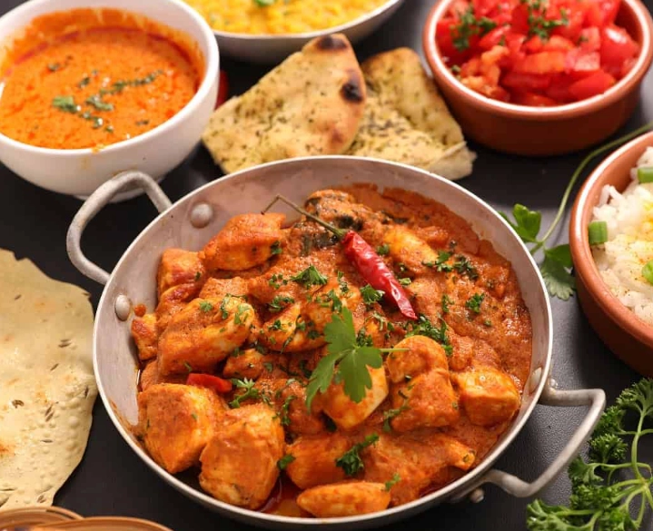 Indian lunch foods Indian lunch foods