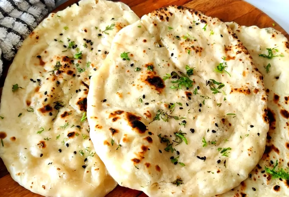 authentic indian naan