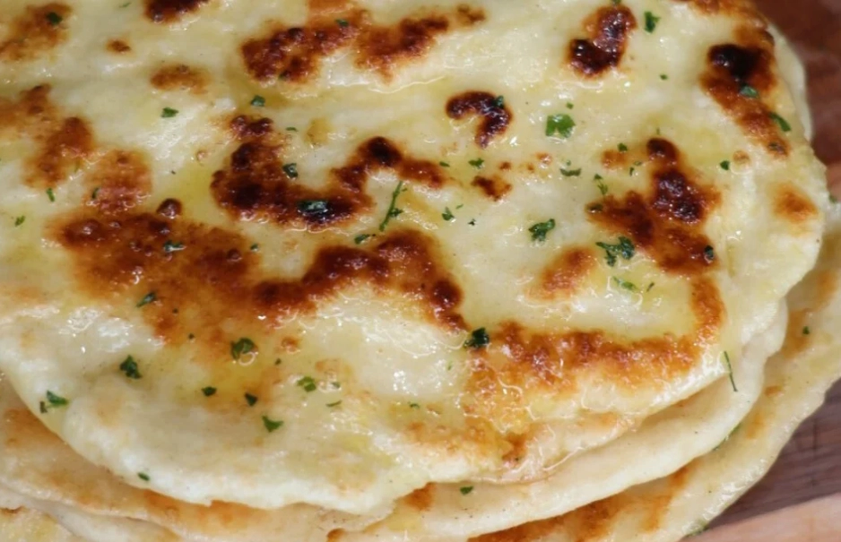 soft homemade naan