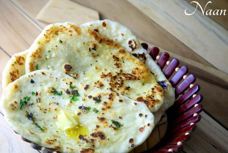 how to make naan with yeast