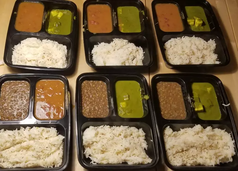 healthy Indian meal prep