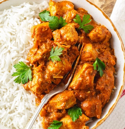 quick butter chicken