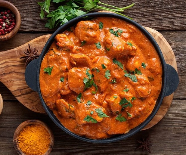 what is indian butter chicken made of