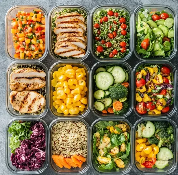 healthy Indian meal prep