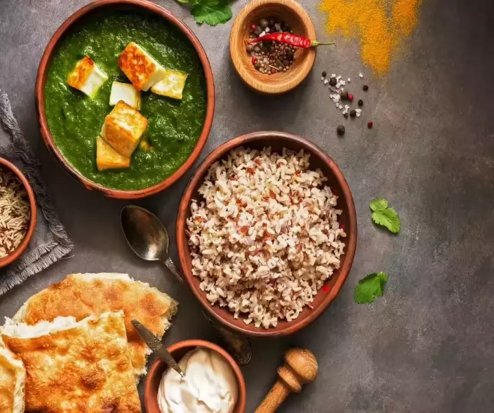 protein rich Indian food