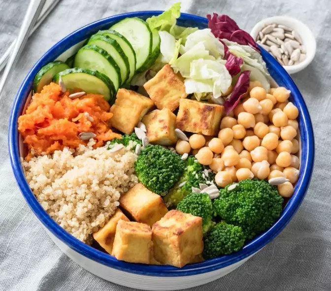 Indian vegetarian meal prep