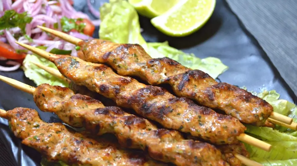 Indian chicken kebabs