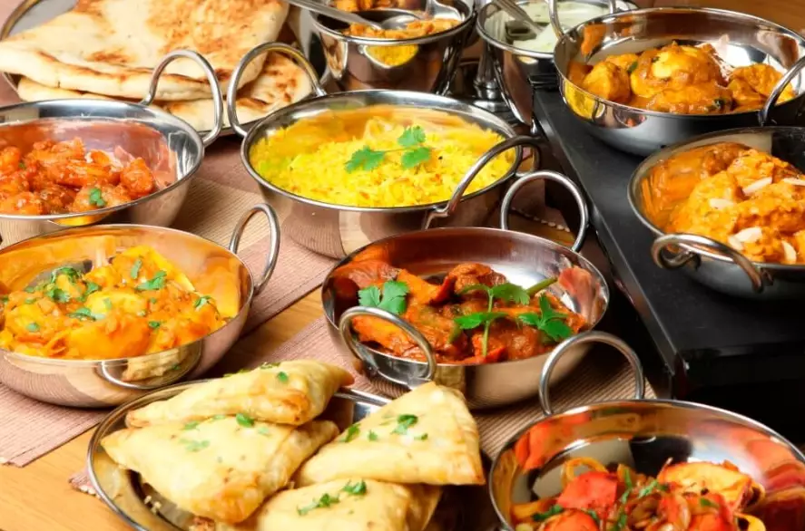 North Indian vegetarian food