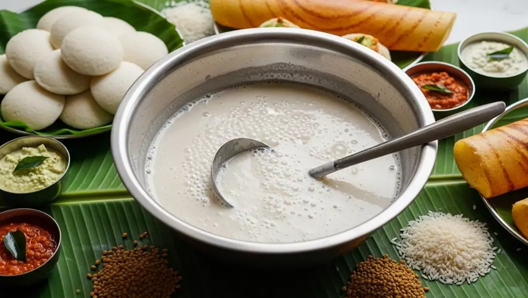 how to make idli batter