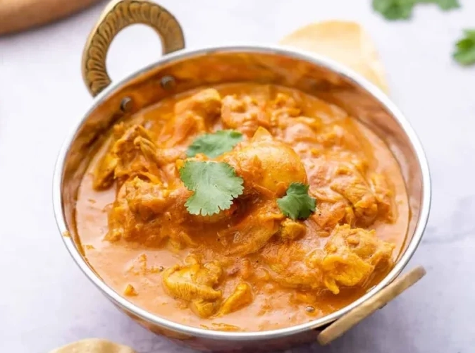 mild Indian food