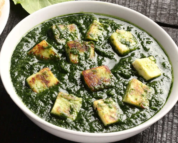 quick palak paneer