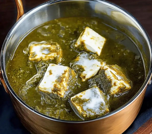 easy palak paneer recipe