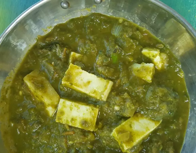 palak paneer recipe dhaba style