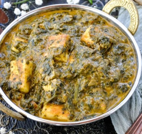 authentic punjabi palak paneer