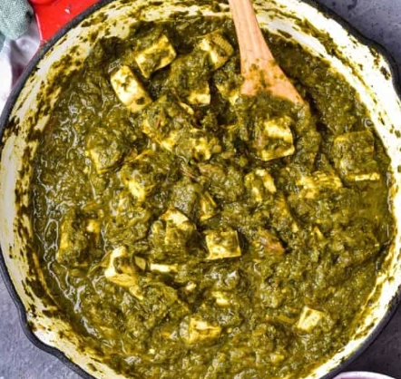 authentic punjabi palak paneer