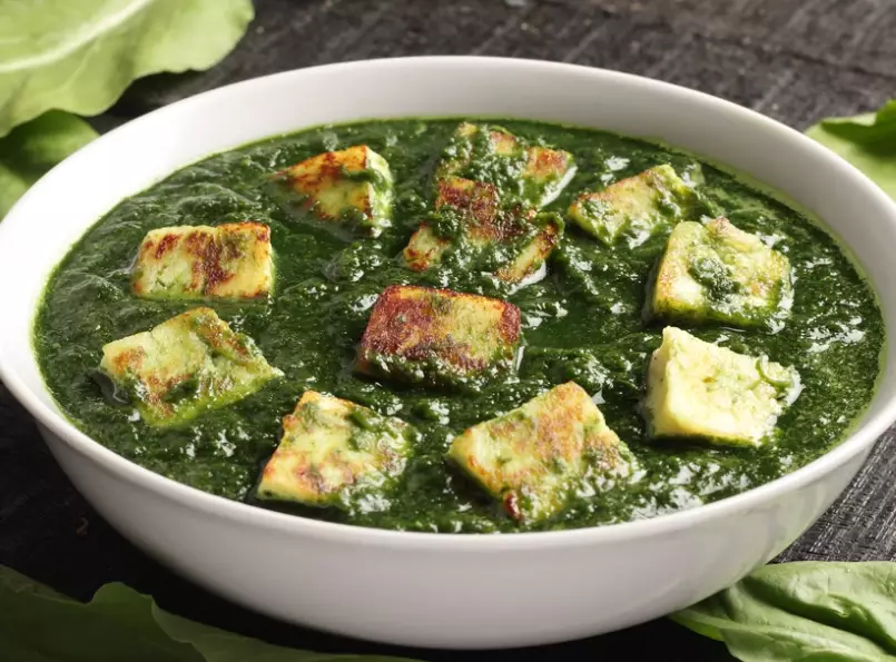 authentic palak paneer