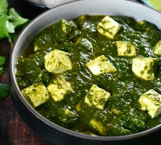 authentic palak paneer