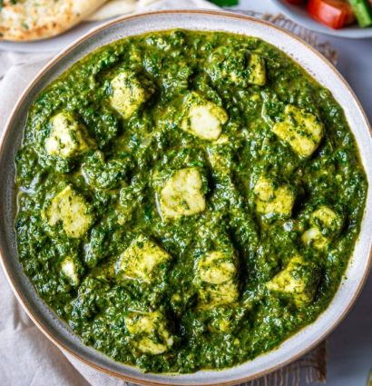 how to make palak paneer