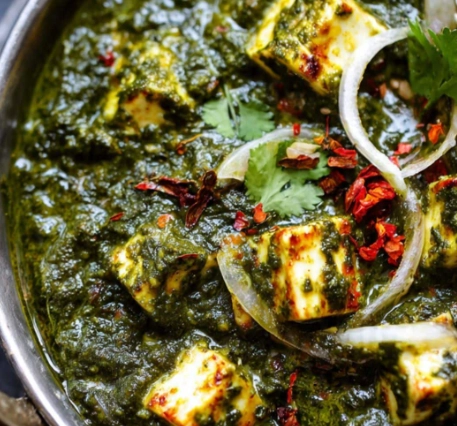 how to make palak paneer